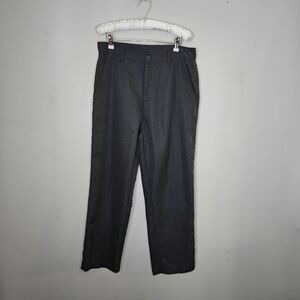 Dunlop Sport Dark Gray Pants Golf Trousers Casual Neutral Athletic Straight Leg